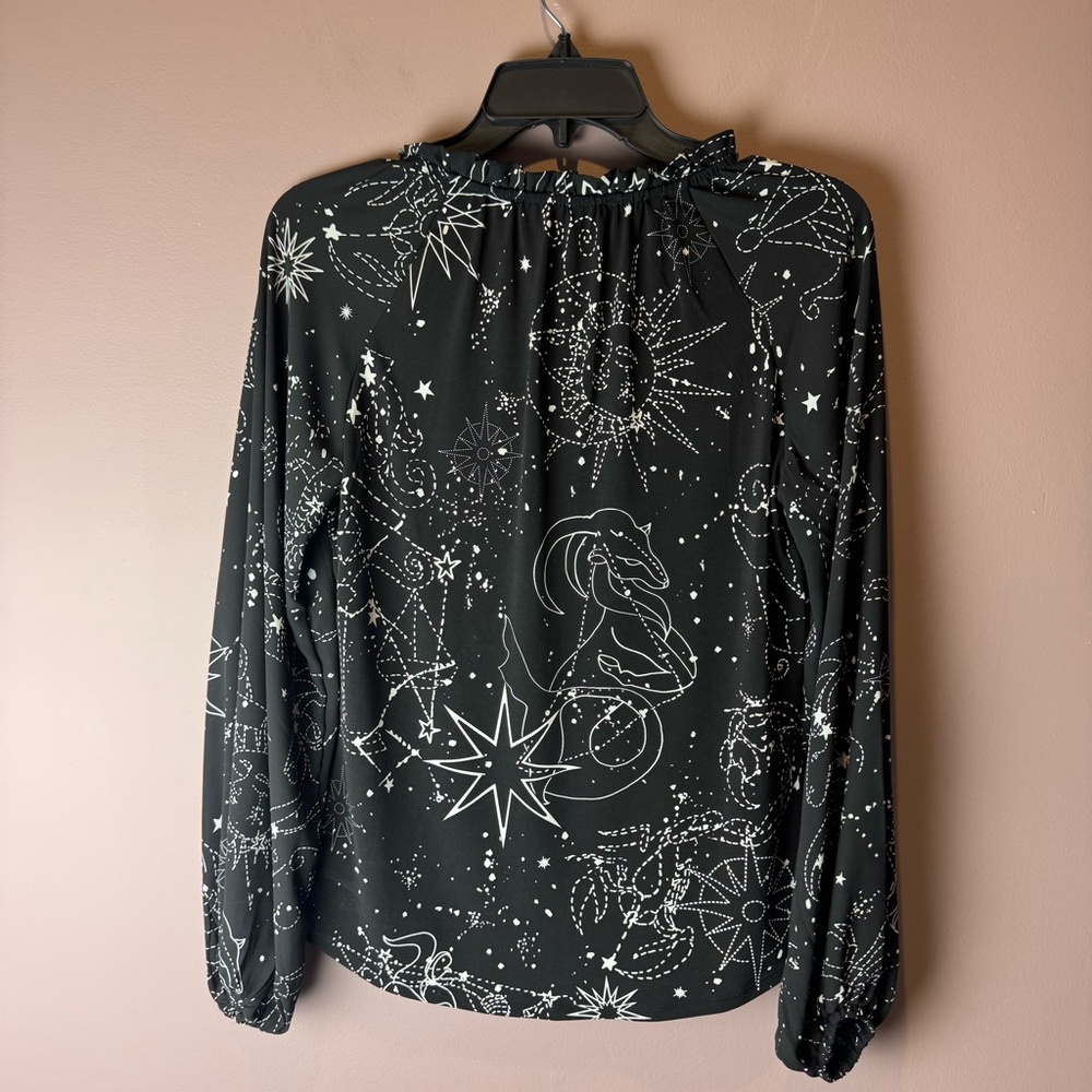 WHBM Constellation Space Blouse XS - Picture 7 of 9